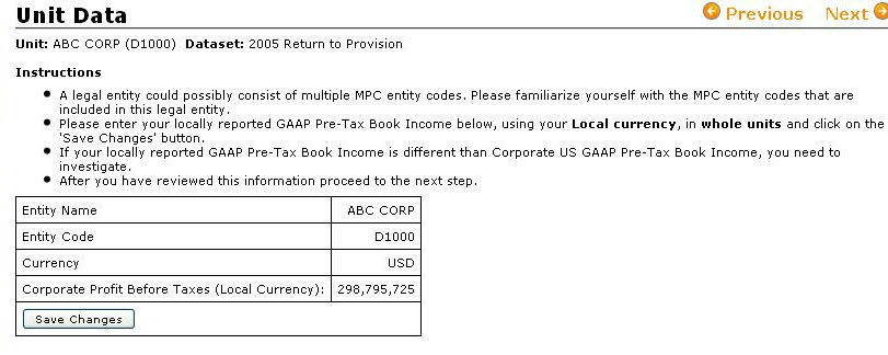 RTP Unit Details Domestic